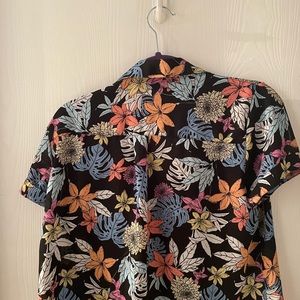 Flower patterned blouse